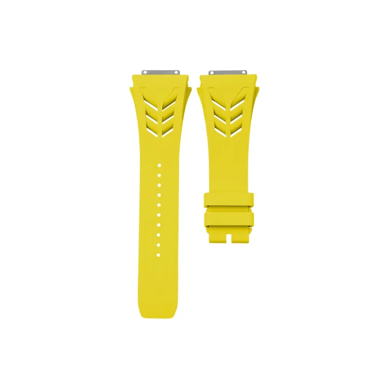 VAGENARI Watch Bands New Arrival Shark Gills Rubber Strap Compatibility For RM035 RM035 02 RM035 03 Unisex-8