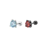 Best-Selling 1 Pair-Dark Night Red+Light Sea Blue
