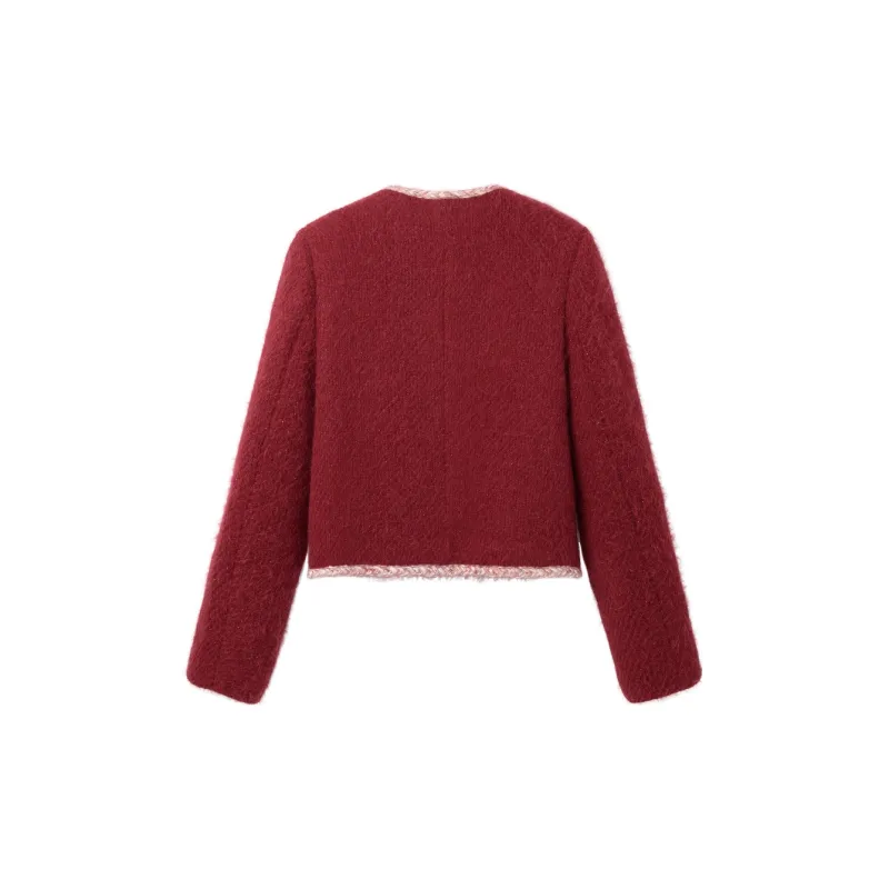 LEDIN Cropped Coat Women's Dahlia-1