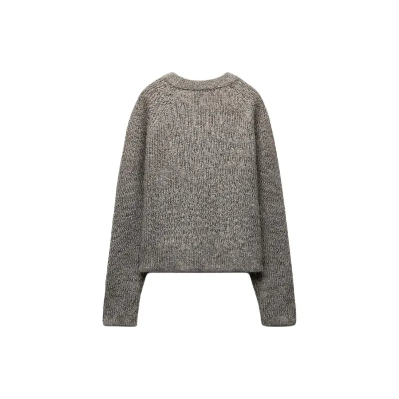 ZARA Sweater Women's Pearl Gray-1
