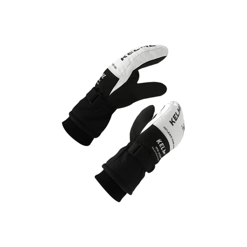 KELME Polyester Sports Gloves Unisex White Green Rose Red-2