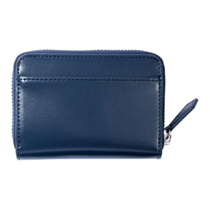 BEVERLY HILLS POLO CLUB Cow Leather Wallet Regular Men's Blue-1