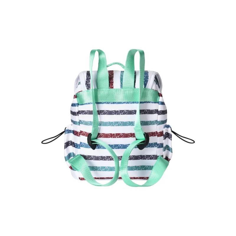 DRACONITE Polyester Student Backpack Unisex White-2