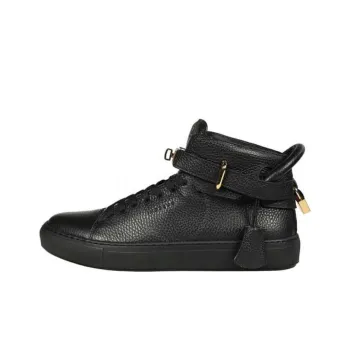 Buscemi High-Top Skateboard Shoes Men's Black