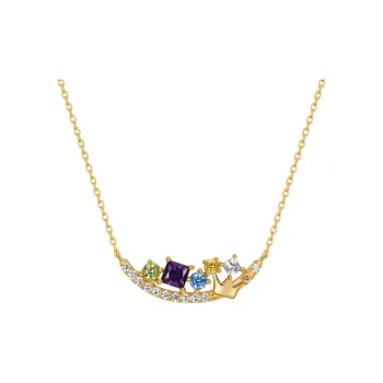 KOYOOME S925 Silver Gold Plated Necklaces Unisex