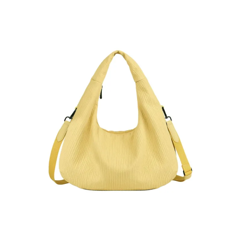 Thereble Fabric Shoulder Bag Large Size Women's Multicolor-3