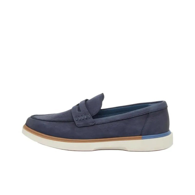 Hush Puppies Leo Penny Loafers Men's Blue-0