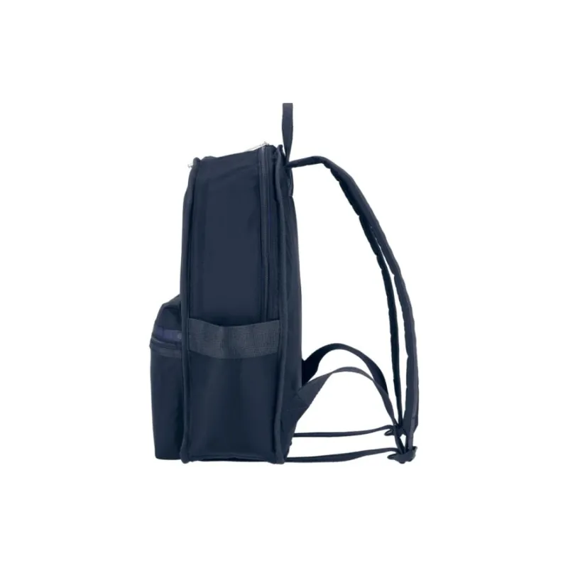 LeSportsac Recycled Material Backpack Regular Unisex Coastal Navy-3