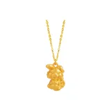 Fortune Chinese Zodiac Necklace, Chinese Zodiac Rabbit