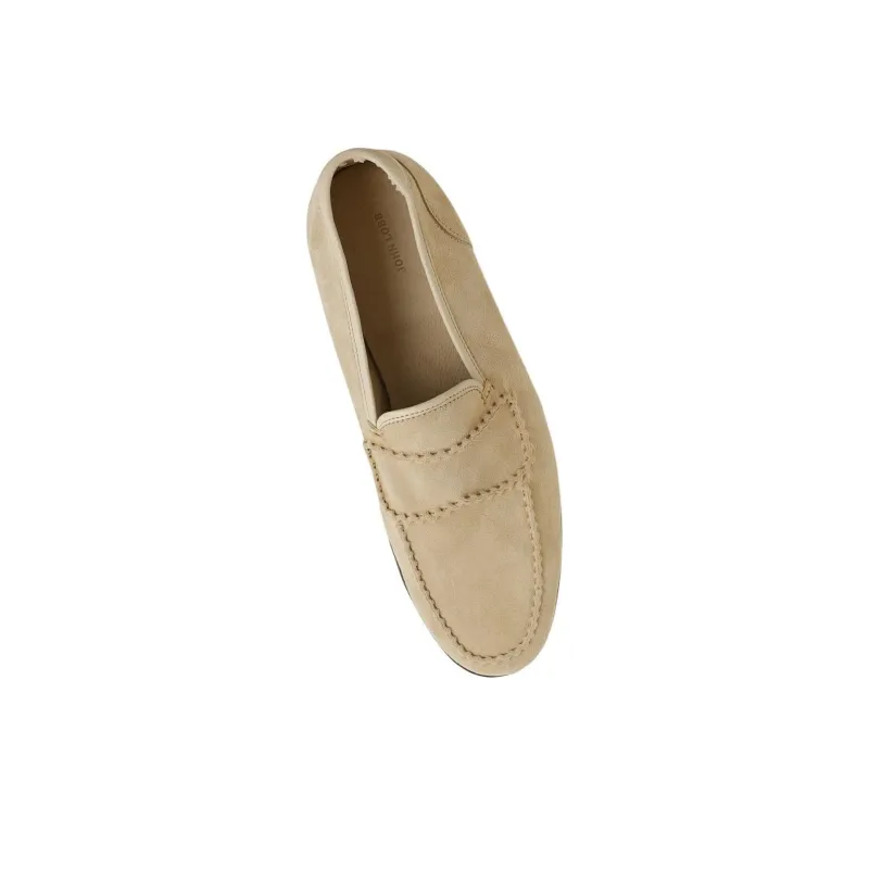 JOHN LOBB Bath Loafers Men's Apricot-3