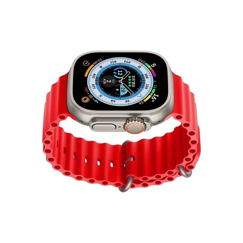 ZHENGGUANG Watch Band Apple Compatibility 45mm Silicone Material-15