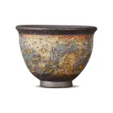Colorful Bamboo Clear Cup[Rock Mineral]