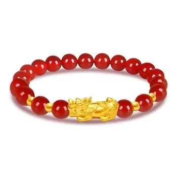 SINO GEM Gold Bracelet Unisex
