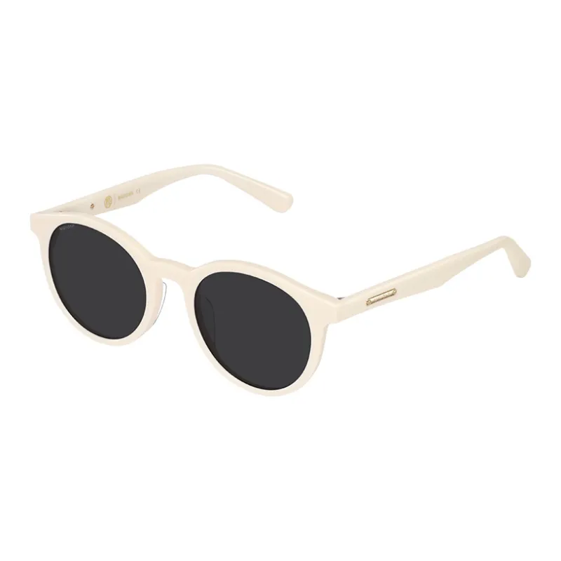 MUJOSH Plate Frame Round Sun Protection Sunglasses With UV Protection Unisex-3