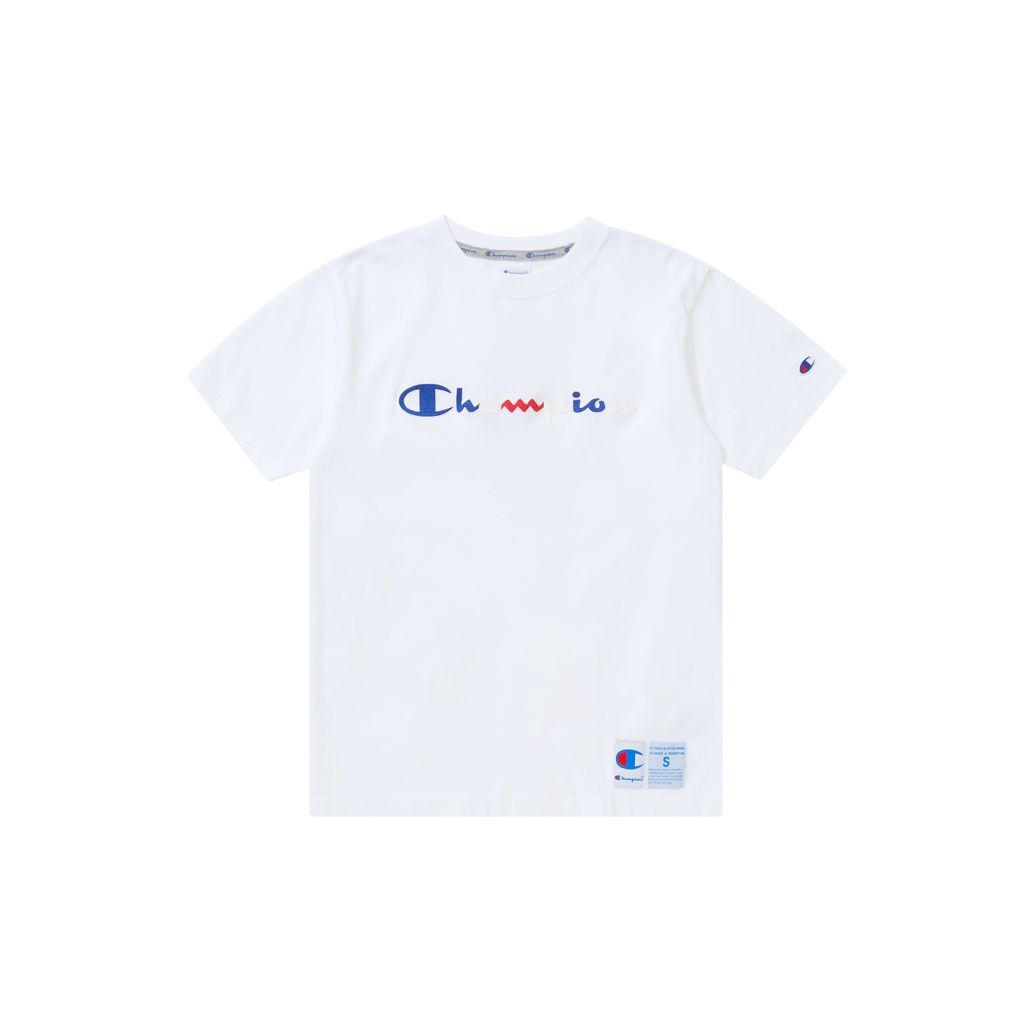 Champion T-Shirts Unisex White L - POIZON