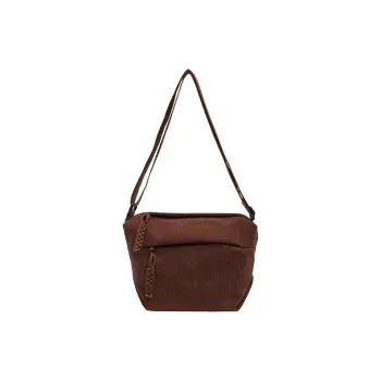 ALOENEY Corduroy Shoulder Bag, Crossbody Bag Regular Unisex Multicolor