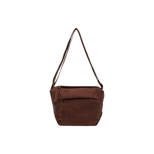 ALOENEY Corduroy Shoulder Bag, Crossbody Bag Regular Unisex Multicolor