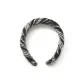 Black Coffee Brown Color Block Headband