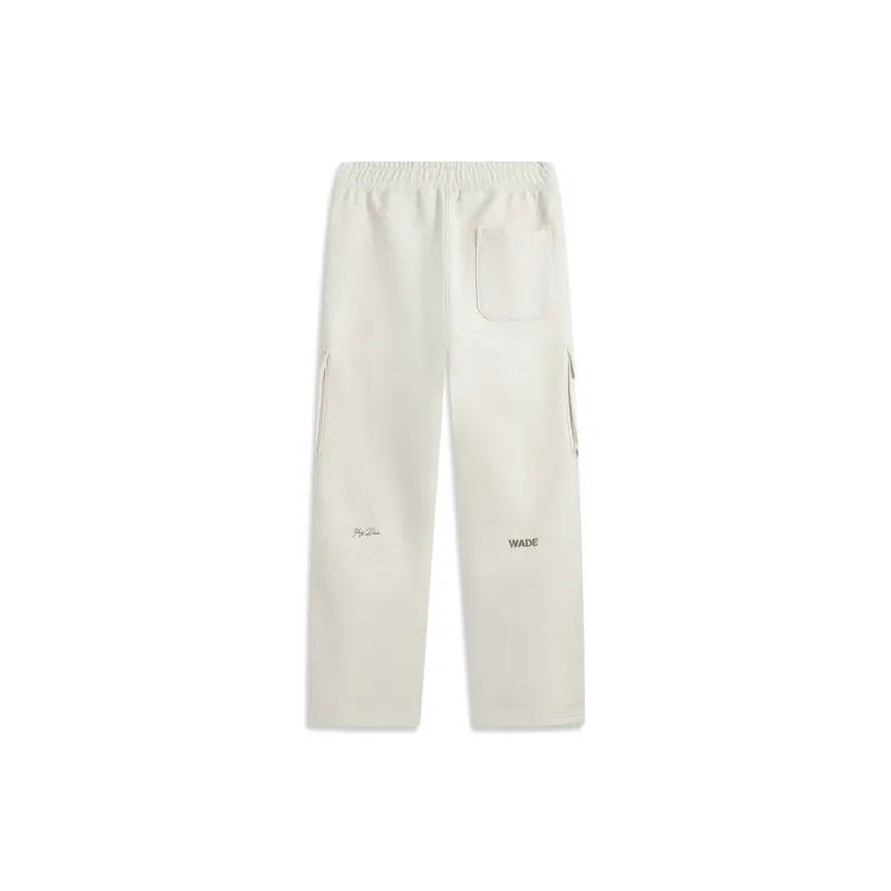 LiNing x YNG DNA WOW Casual Pants Men's Heather Gray Tile Gray-1