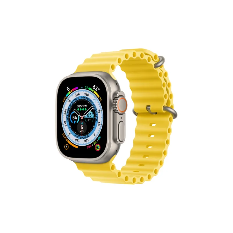 ZHENGGUANG Watch Band Apple Compatibility 45mm Silicone Material-12