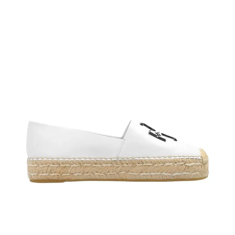 TORY BURCH Double T Leather Espadrilles-1