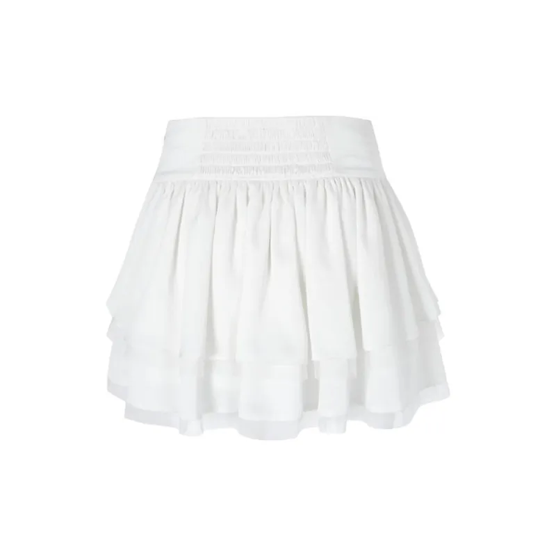 NOT YOUR ROSE FW24 Sasha Skirt Casual Short Skirts Women's Ivory/Ivory-1