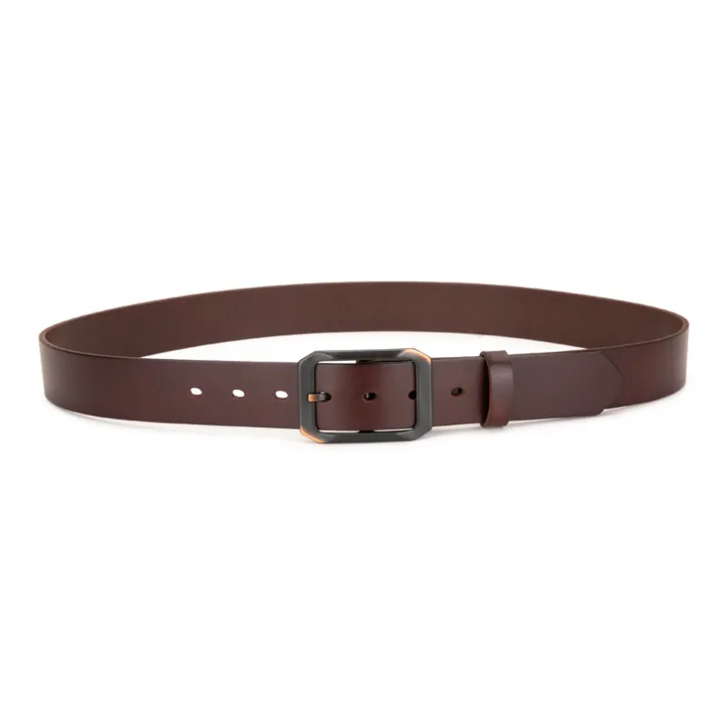 Cows Reign Top Grain Cow Leather Leather Belts Men's 3.7CM-9
