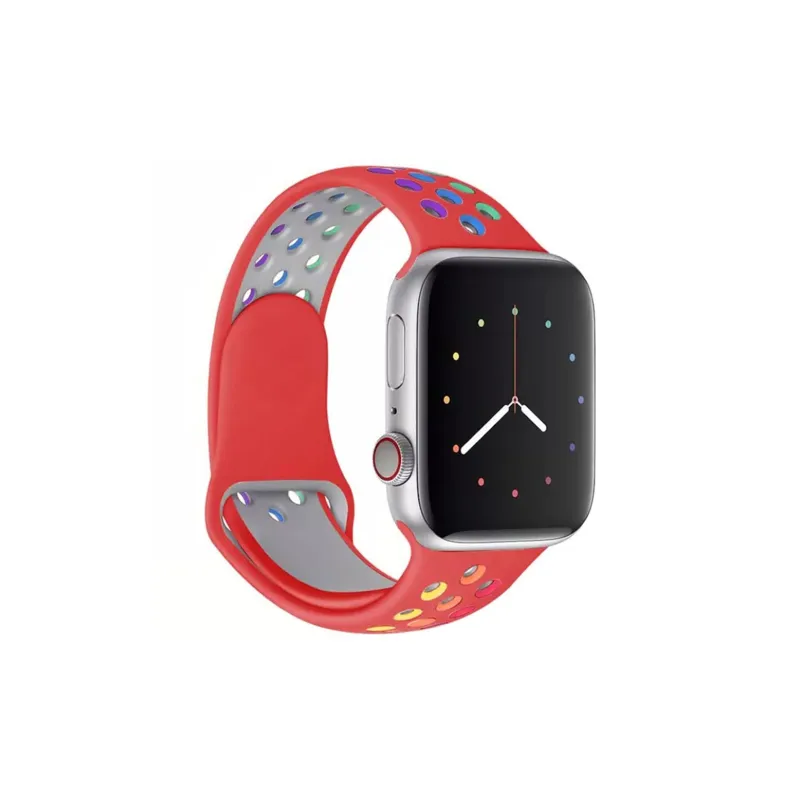 ZHENGGUANG Watch Band Apple Compatibility Silicone Material-35