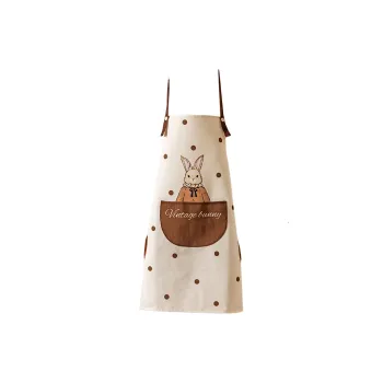MDZF SWEET HOME Kitchen Cute Home Cooking Water Resistant Oil Proof Apron Workwear