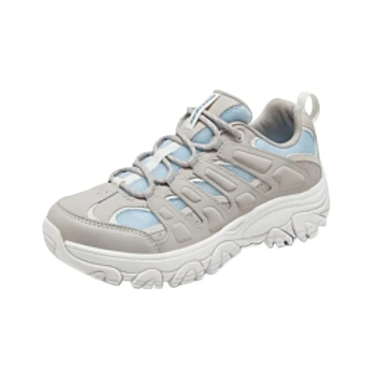 Skechers OUTDOOR Cushioning Low Top Outdoor Shoes Women's Gray Blue-1
