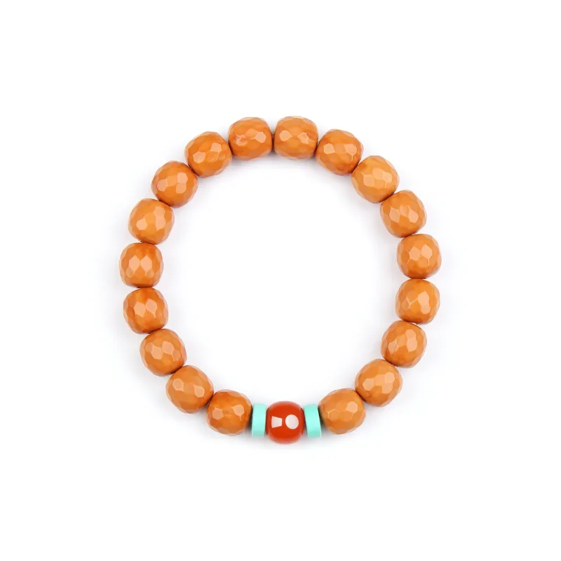 EADDA JEWELRY Monkey Head Walnut Bracelets Unisex-0