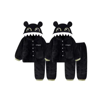 O'MESIK Pajama Set Unisex Black