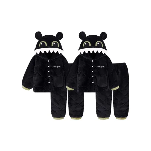 O'MESIK Pajama Set Unisex Black