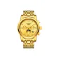 Gold Case Gold Dial Gold Steel Band