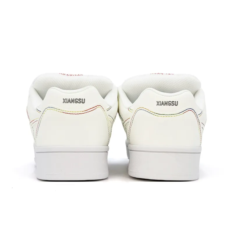 XIANGSU Fashion Trend Comfortable Commute Versatile Low-Top Skateboard Shoes Women's-74