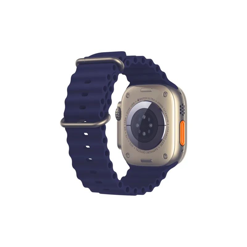 ZHENGGUANG Watch Band Apple Compatibility 45mm Silicone Material-0