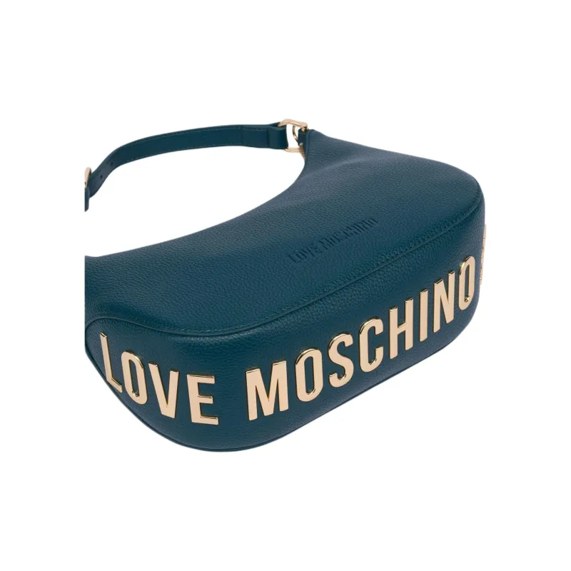 LOVE MOSCHINO PU Handbag Shoulder Bag Women's Emerald Green-3