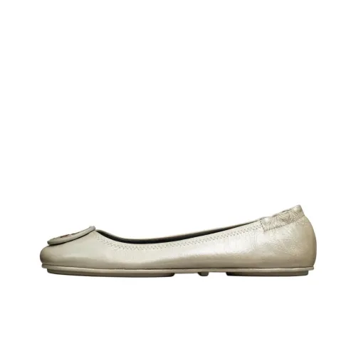 TORY BURCH Minnie Leather Ballerina Shoes