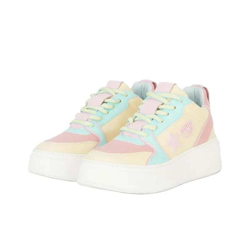 CHIARA FERRAGNI School Cf Low-Top Casual Shoes Women's Multicolor-3