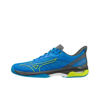 Mizuno Wave Exceed Tour 5 Abrasion Resistant Low Top Tennis Shoes Men's Blue