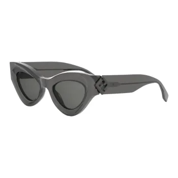 FENDI Plastic Butterfly Sunglasses Women's Gray