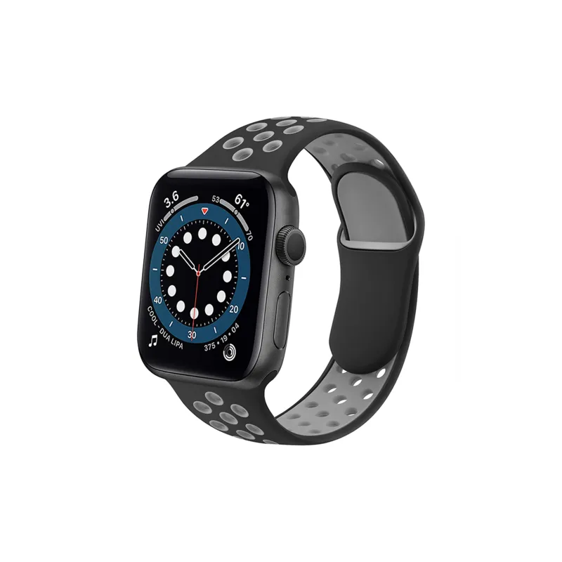 ZHENGGUANG Watch Band Apple Compatibility Silicone Material-48