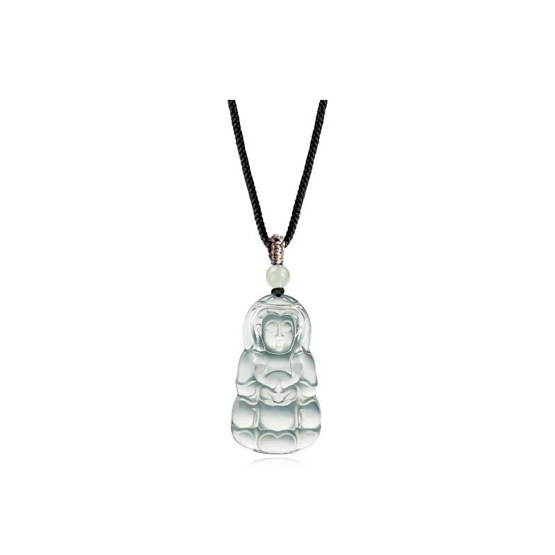 Tang Zhi Serpentine Jade Necklaces Unisex-0