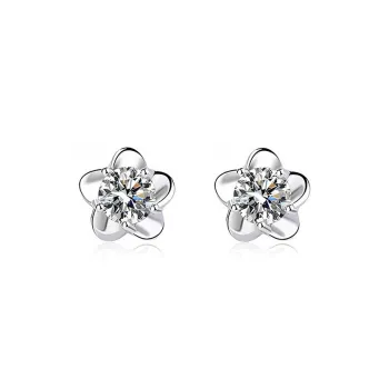 GIFT&CO 999 Fine Silver Stud Earrings Women's