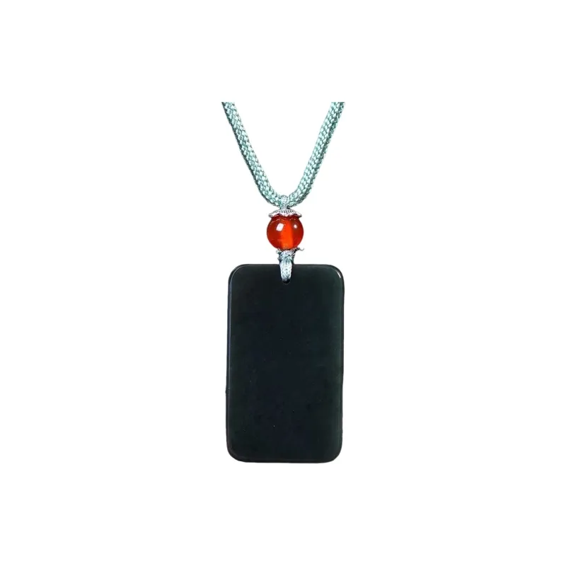 Gifts Hetian Jade Necklaces Green Jade Unisex-0