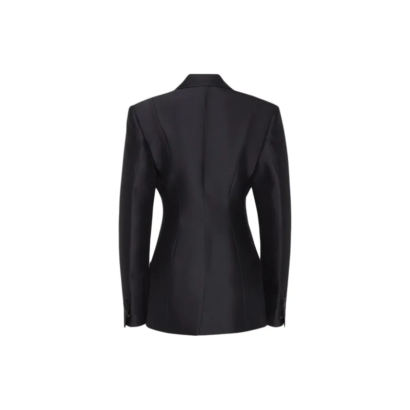 DSQUARED 2 V Neck Single Breasted Blazer-1