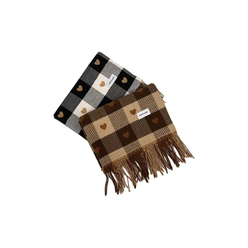 JEANSWEST Knit Scarves Unisex-1