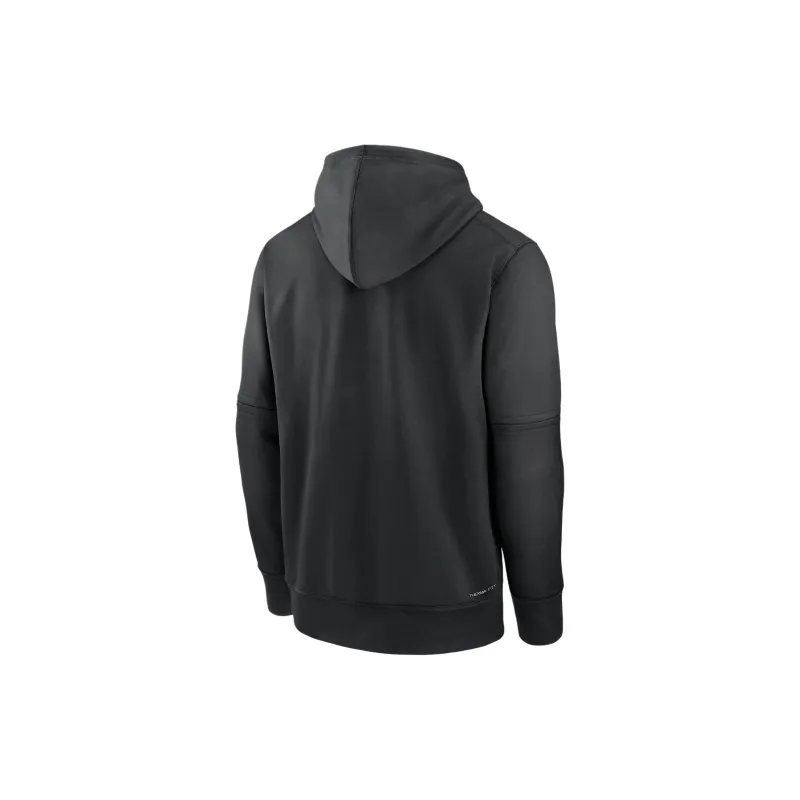 Nike Tampa Bay Rays Authentic Collection Practice Men's Nike Therma Mlb Pullover Hoodie-1