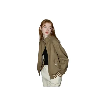 KUHNMARVIN Jackets & Coats Women's Latte