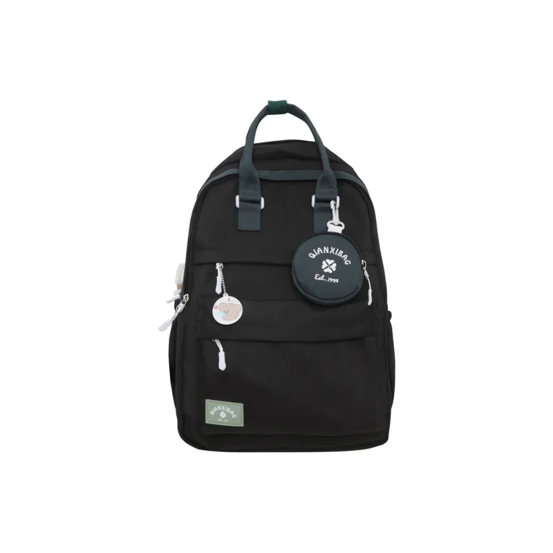 TAKI Nylon Backpack Regular Unisex Yellow/Blue/Black/Purple-6